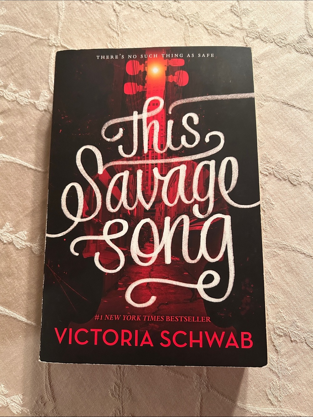 This Savage Song by Victoria Schwab Paperback book
